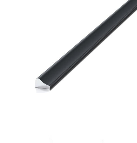 Práh pro sprchu proti tekoucí vodě 9x15mm Black