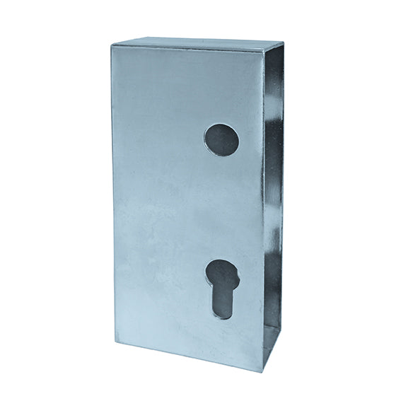 Krabice pro zámek H/35-64A Zn, 78x40x171mm