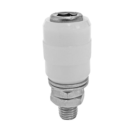 Oliva nylon, INOX, D32mm, white