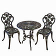 Židle kovaná, záhradní nábytek Al-set, 2 x chair,