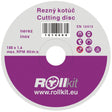 Řezný kotouč na nerez, D150, d22,2 , t1,6mm