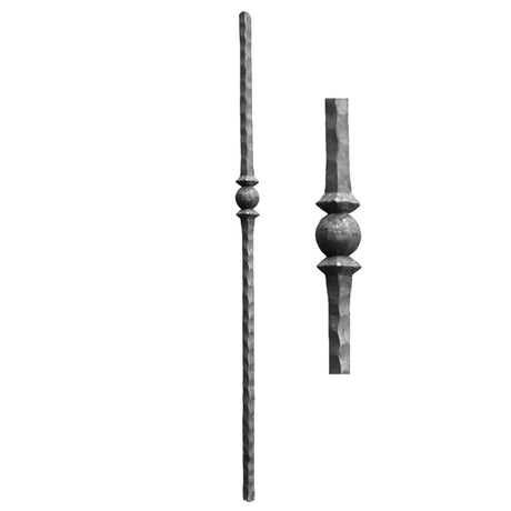 Kovaný sloupek,sloupek zábradlí,plot,brána h1200,