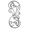 Ornament - levý 740x320, 16x8mm