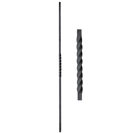 Tyč ozdobná,kovaná,zábradlí,plot,brána h900, 12x12