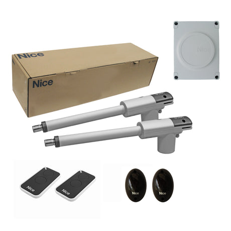 Nice pohon pro dvoukřídlou bránu, sada s fotobuňkami