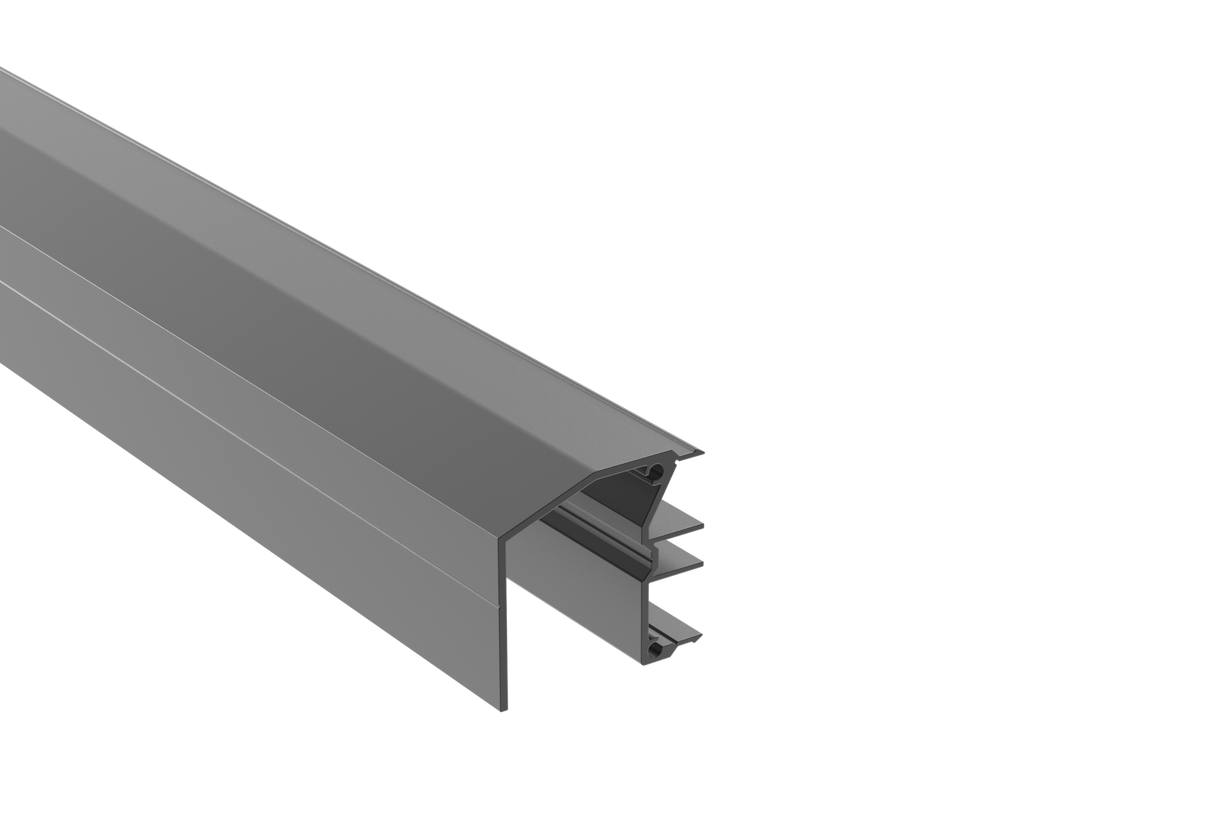 Vodiaci profil horní pro posuvné brány 6000mm R7016