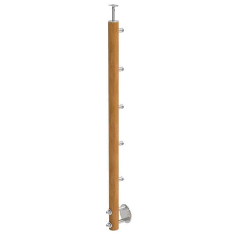 Sloupek-DUBD50/5x12mm, v=100cm, BK-rovné DUB (OAK)