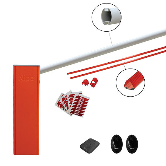 Automatická závora NICE kit, max 4m, 24V
