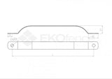 Opasek sloupku ZnPVC RAL6005 D38mm